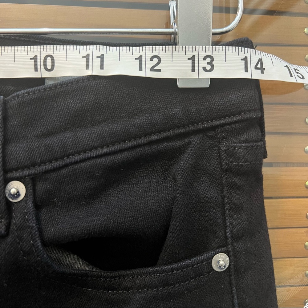 rag & bone Women's High Rise Black Jeans - Picture 5 of 8